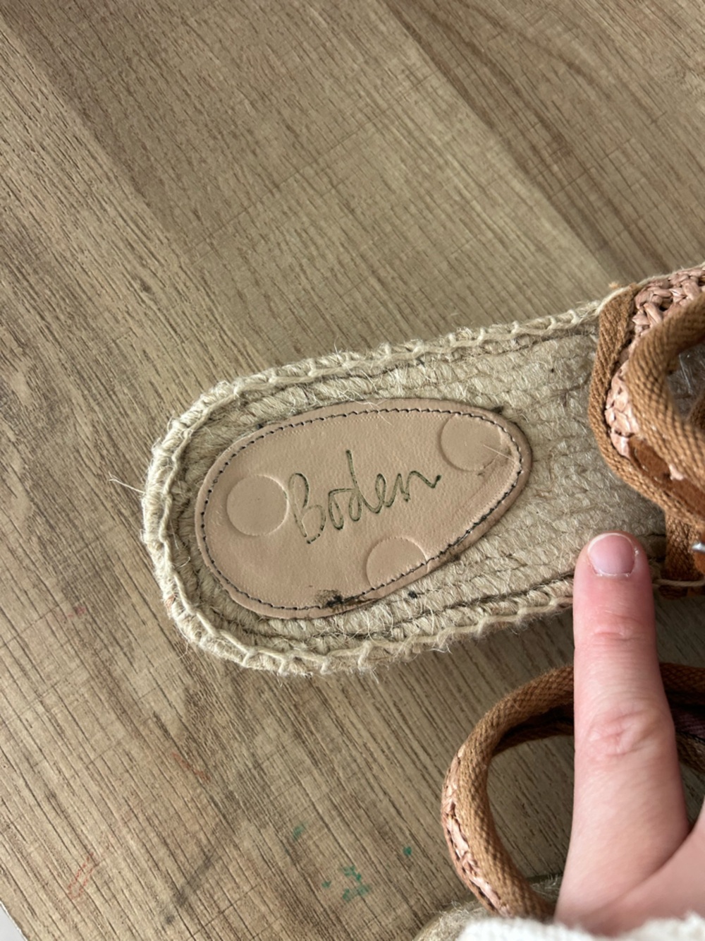 BODEN Woven Slingback Espadrilles - Picture 6 of 9